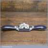 Vintage Record No: 0151 Adjustable Flat Soled Metal Spokeshave - Fully Refurbished