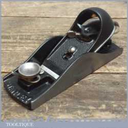 Vintage Stanley No: 9 1/2 Block Plane With Adjustable Throat