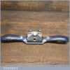 Vintage Record No: 0151 Adjustable Curved Sole Metal Spokeshave - Fully Refurbished