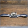 Vintage Record No: 0151 Adjustable Curved Sole Metal Spokeshave - Fully Refurbished