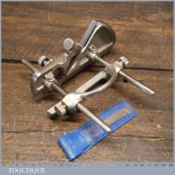 Vintage Record No: 043 Plough Plane Complete With 3 Cutters - Fully Refurbished