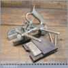 Vintage Record No: 044 Plough Plane Complete With 8 Cutters - Fully Refurbished