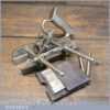 Vintage Record No: 044 Plough Plane Complete With 8 Cutters - Fully Refurbished