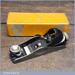 Vintage Boxed Stanley No: 60 ½ Low Angle Adjustable Throat Block Plane - Fully Refurbished
