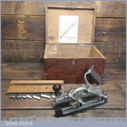 Vintage Stanley USA No: 46 Skew Blade Combination Plough Plane - Excellent Condition