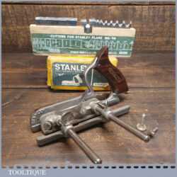 Vintage Boxed Stanley No: 50 Combination Plough Plane - Fully Refurbished