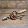Vintage Egg Beater Double Pinion Hand Drill 1920’s - Good Condition