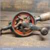 Vintage Egg Beater Double Pinion Hand Drill 1920’s - Good Condition