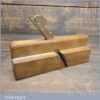 Antique John Moseley Quirk Ogee & Astragal Beechwood Moulding Plane - Good Condition