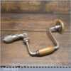 Vintage Skinner Carpenter’s Ratchet Brace 10” Swing - Good Condition