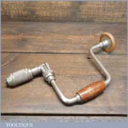 Vintage Stanley No: 78 Carpenter’s Ratchet Brace 10” Swing - Good Condition