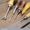 Selection 5 Vintage Carpenter’s Tools Push Pin Tack Lifter & Bradawl etc