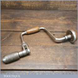 Vintage Stanley No: 73 Carpenter’s Ratchet Brace 10” Swing - Good Condition