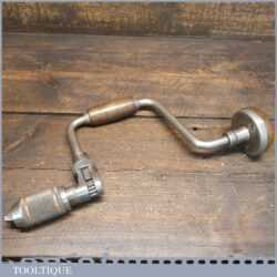 Vintage Stanley No: 73 Carpenter’s Ratchet Brace 10” Swing - Good Condition