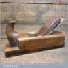 Unusual Vintage Sloyd Tool Sheffield Continental Style Beechwood Smoothing Plane