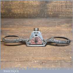 Vintage E. Preston & Sons decorative curved sole adjustable spokeshave