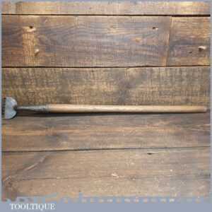 Antique Beechwood Handled Carpet Stretching Tool - Good Condition