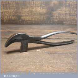 Vintage S. Thornhill Sheffield Cobblers Leatherworking Lasting Pliers - Good Condition