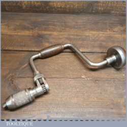 Vintage Stanley No: 73 Carpenter’s Ratchet Brace 10” Swing - Good Condition