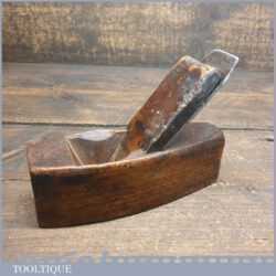 Vintage Carpenter’s 6” Beechwood Smoothing Block Plane - Good Condition