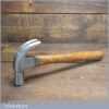 Vintage Stanley Carpenters Cast Steel Claw Hammer - Good Condition