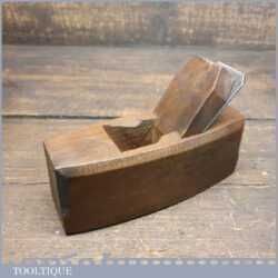 Vintage Carpenter’s 6” Beechwood Smoothing Block Plane - Good Condition