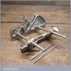 Vintage Record No: 043 Plough Plane Complete 3 Cutters - Fully Refurbished