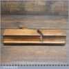 Antique Griffiths 5/8” No: 2 Sash Ovolo Beechwood Moulding Plane - Good Condition
