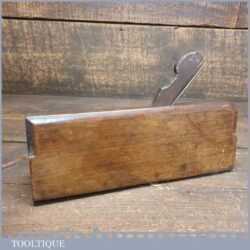 Antique John Moseley & Son 5/8” No: 1 Sash Ovolo Beechwood Moulding Plane - Good Condition