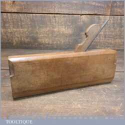Antique Thomas White Plymouth No: 14 Hollow Beechwood Moulding Plane - Good Condition