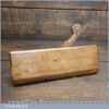 Antique No: 8 Round Beechwood Moulding Plane - Good Condition