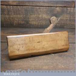 Antique No: 8 Round Beechwood Moulding Plane - Good Condition