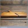 Antique No: 8 Round Beechwood Moulding Plane - Good Condition