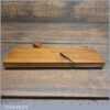 Antique No: 6 hollow beechwood moulding plane otherwise known as a rounding plane in good used condition. Makers mark over stamped by user.