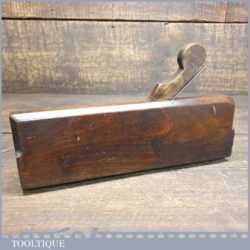 Antique *Okins John Okines 1817-1835 Sash Ovolo Beechwood Moulding Plane - Good Condition