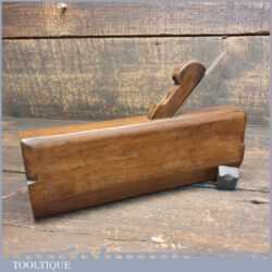 Antique Arthington Manchester 1820-1850 No: 20 Round Beechwood Moulding Plane