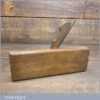 Antique Griffiths Norwich 3/8” Common Ogee Beechwood Moulding Plane