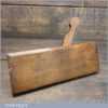 Antique R. Routledge Cove Astragal Beechwood Moulding Plane - Good Condition