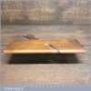 Antique 18th C John Rogers Westminster (1734-1765) Side Round Beechwood Moulding Plane