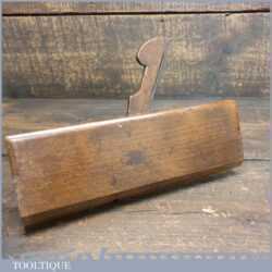 Antique Side Snipe Beechwood Moulding Plane - Nice Boxwood Insert