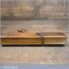 Rare Antique 18th Century Horsman c.1773 Hollow Beechwood Moulding Plane
