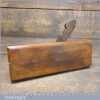 Antique Moseley & Sons (1838-1861) Lambs Tongue Sash Beechwood Moulding Plane