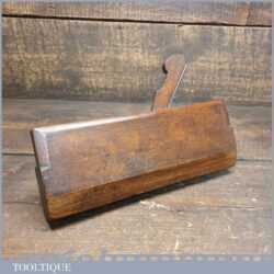 Antique 18th Century Wm. Moss 1775-1800 Hollowing Beechwood Moulding Plane