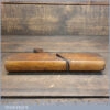 Antique 18th Century Wm. Moss 1775-1800 Hollowing Beechwood Moulding Plane