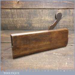 Antique 18th Century No: 6 Hollow Beechwood Moulding Plane - Good Condition