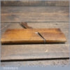 Scarce Antique W. Taylor of Bolton No: 9 Round Beechwood Moulding Plane