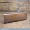 Antique James Howarth No: 10 Round Beechwood Moulding Plane