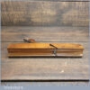 Antique 18th C John Rogers Westminster 1734-1765 Sash Ovolo Beechwood Moulding Plane