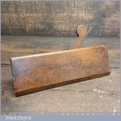 Rare Antique 18th Century Madox 1748-1775 Beechwood Standing Fillister Plane