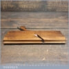 Rare Antique 18th Century Madox 1748-1775 Beechwood Standing Fillister Plane
